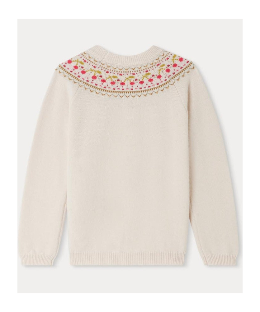 Bonpoint Genievre Wool Jumper In White