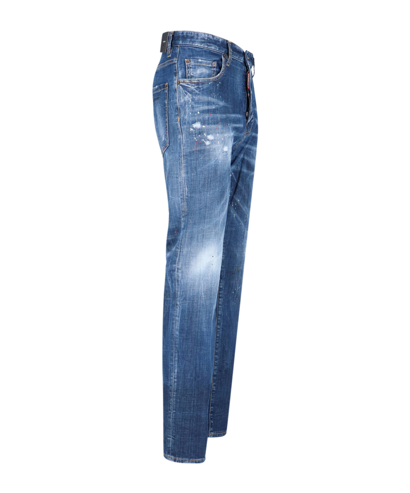 Dsquared2 Skater Jean Jeans Featuring Distressed Detailing In Blue