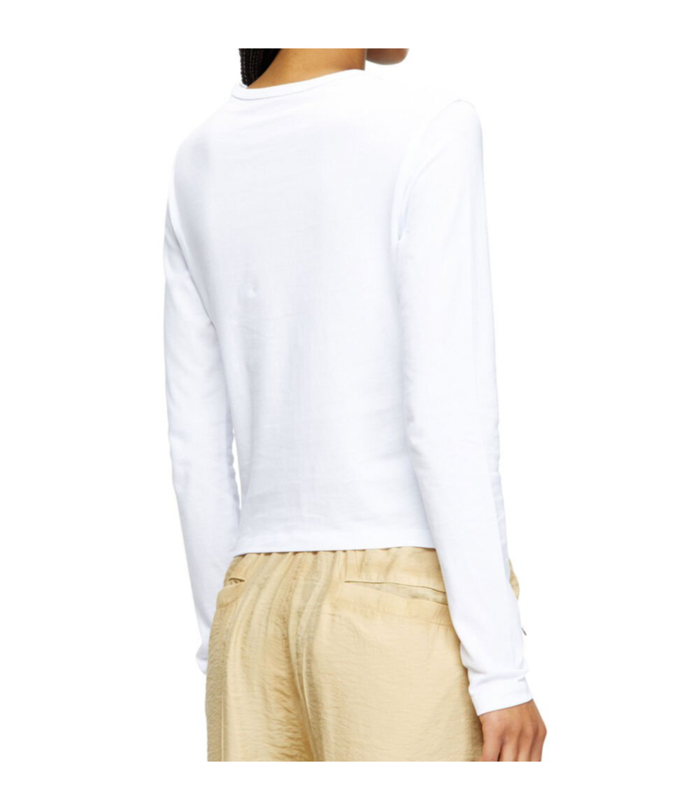 Diesel Long-sleeve Top With Oval D Cut-out