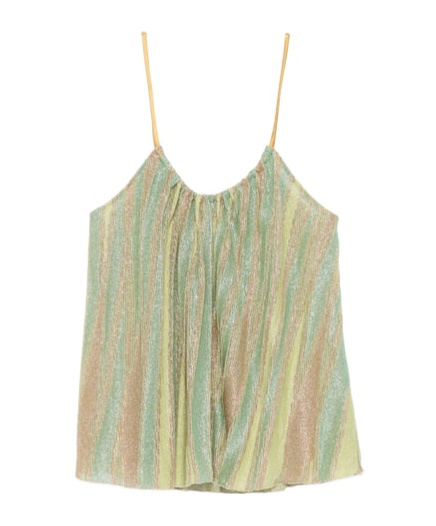 FORTE FORTE SPAGHETTI STRAP TANK TOP