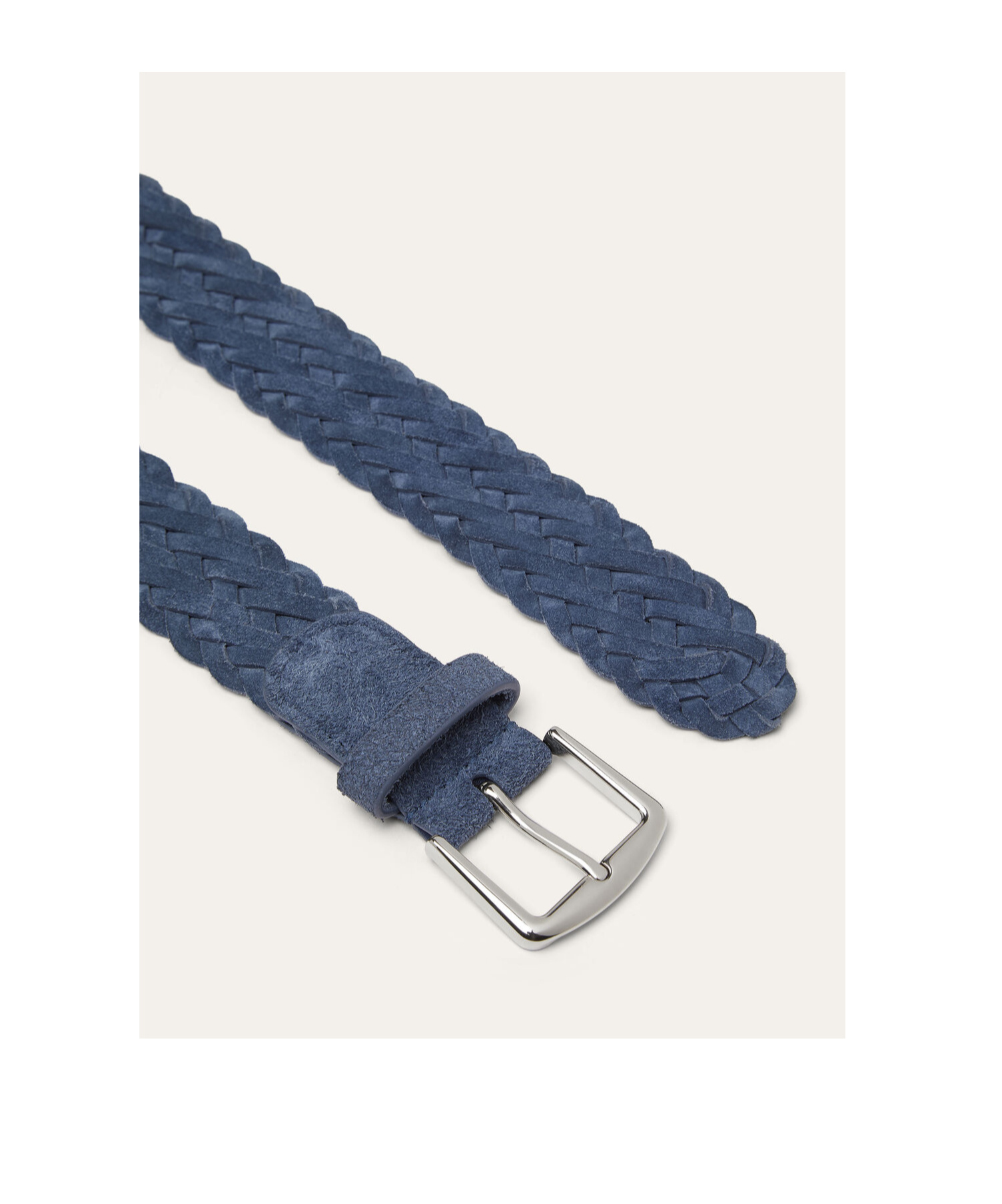 Loro Piana Alsavel Belt In Blue