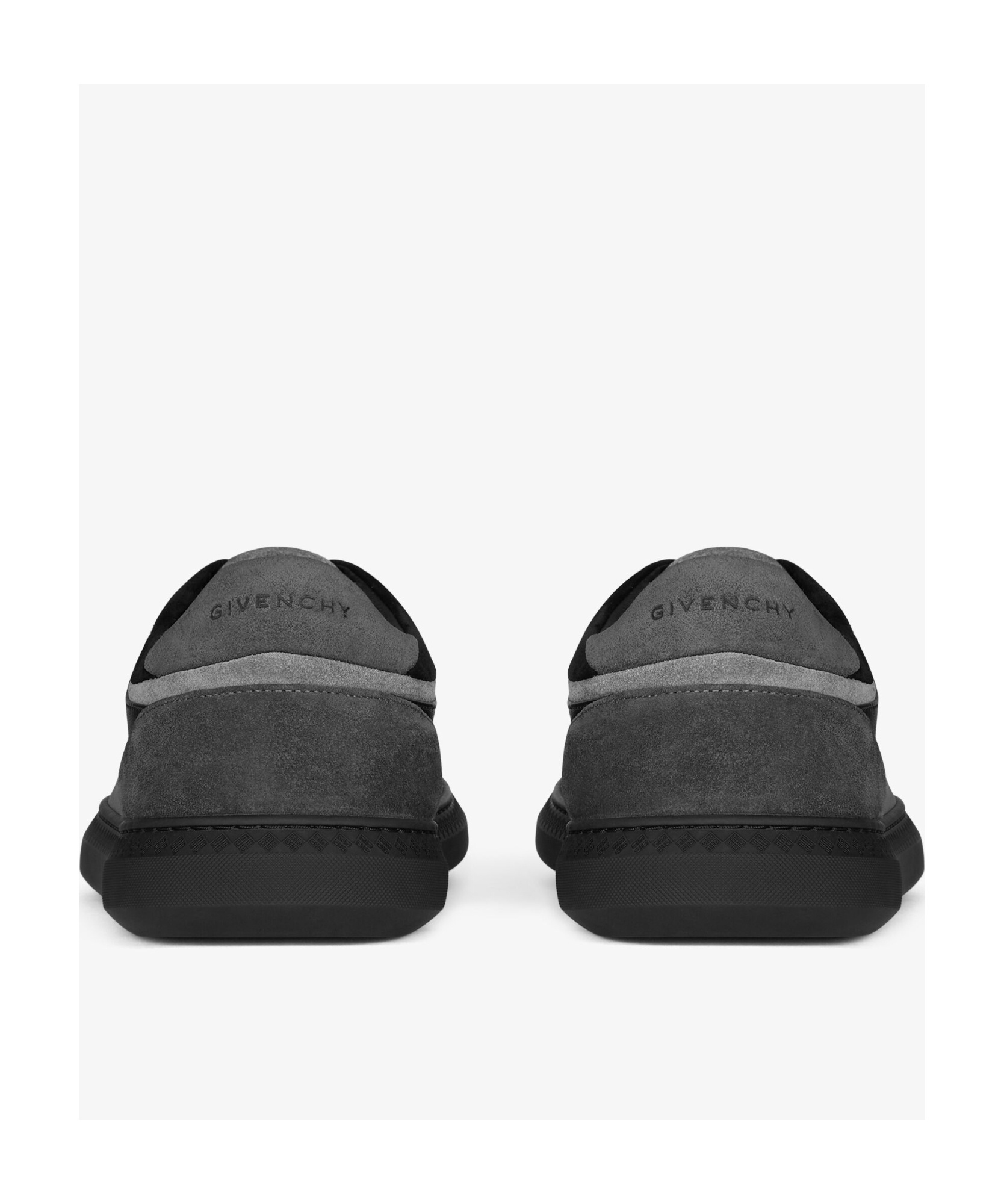 Givenchy Black Leather G Move Sneakers In Black