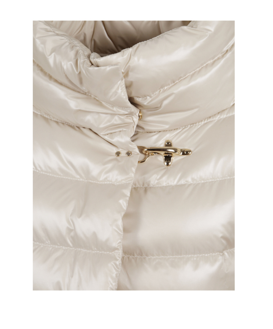 Fay Down Jacket With Hook In Neutral