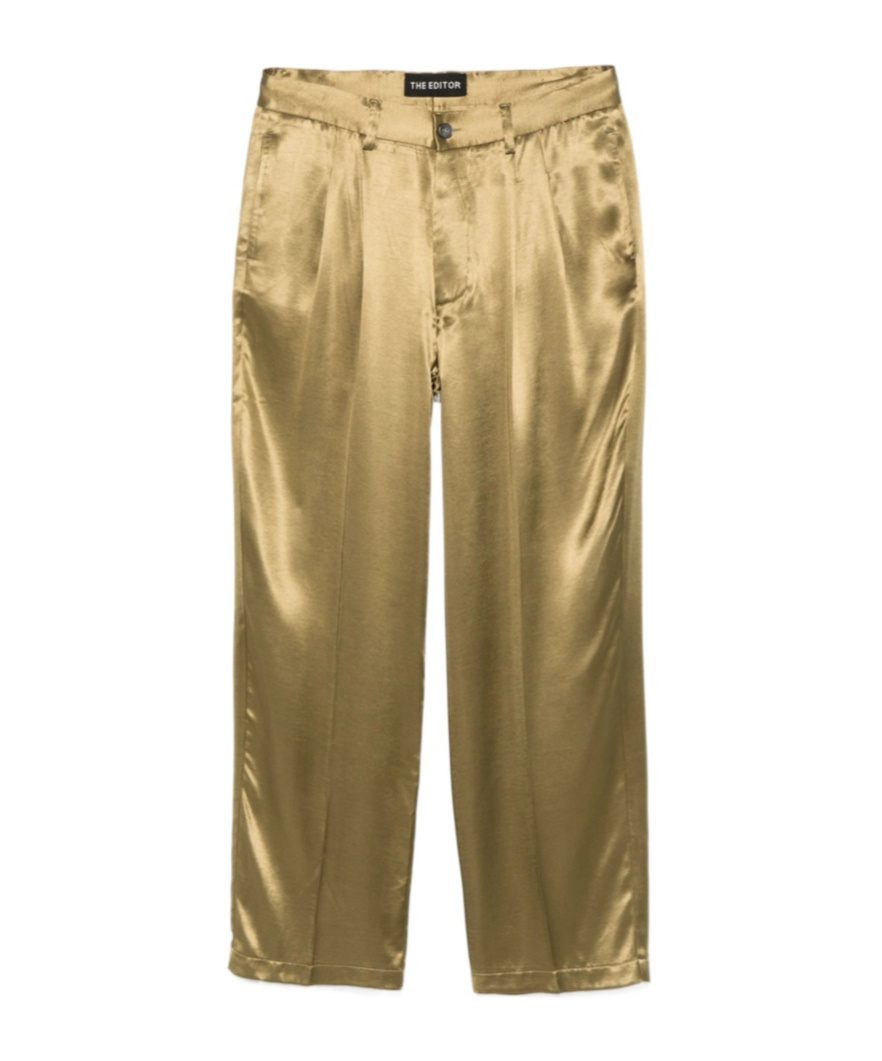 The Editor Silk Pants