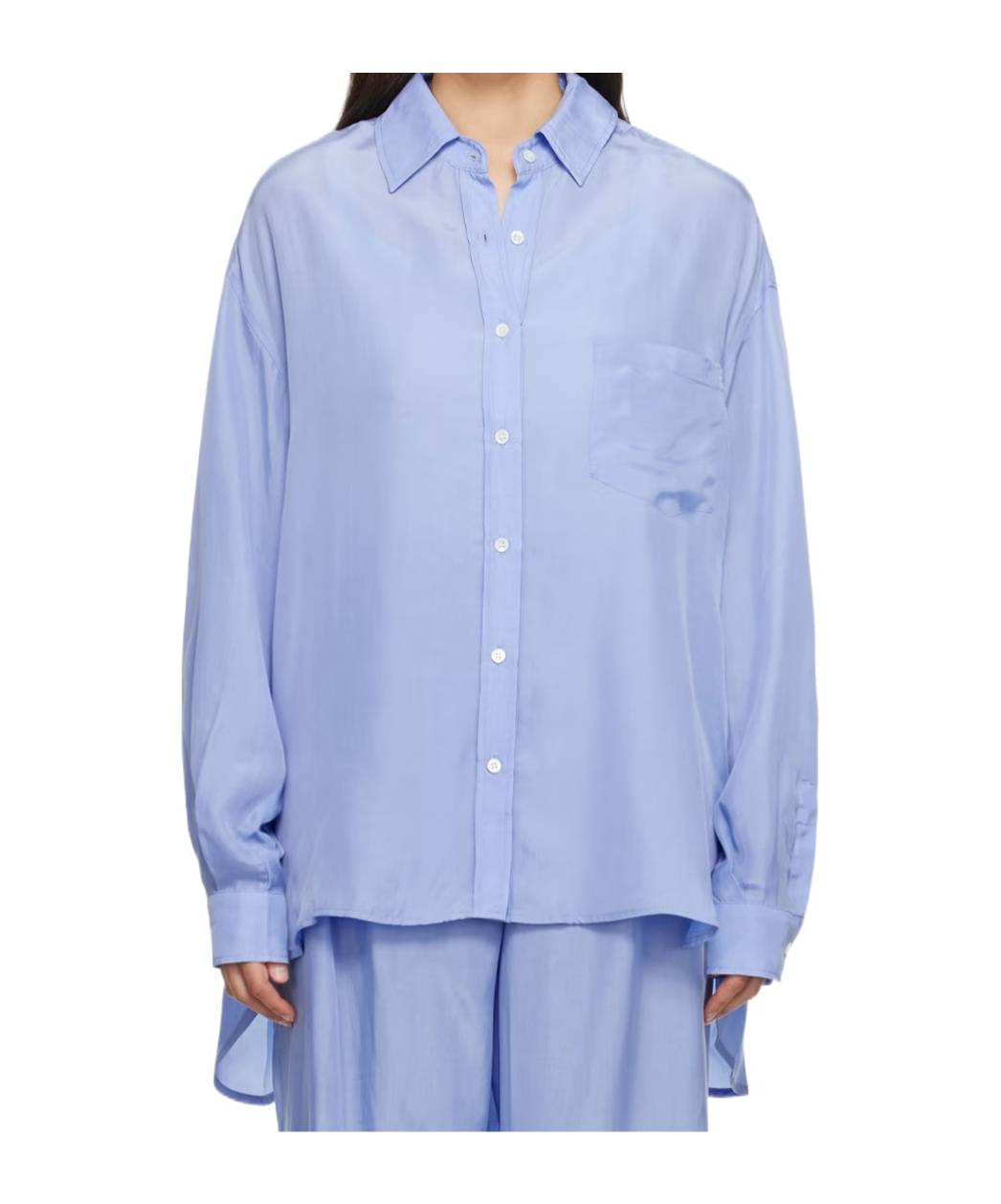THE FRANKIE SHOP GEORGIA LONG-SLEEVE SHIRT
