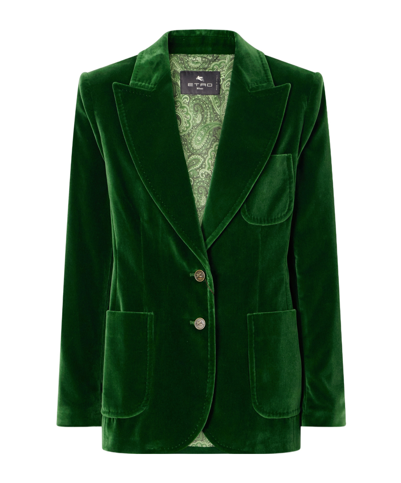 Etro Velvet Blazer In No
