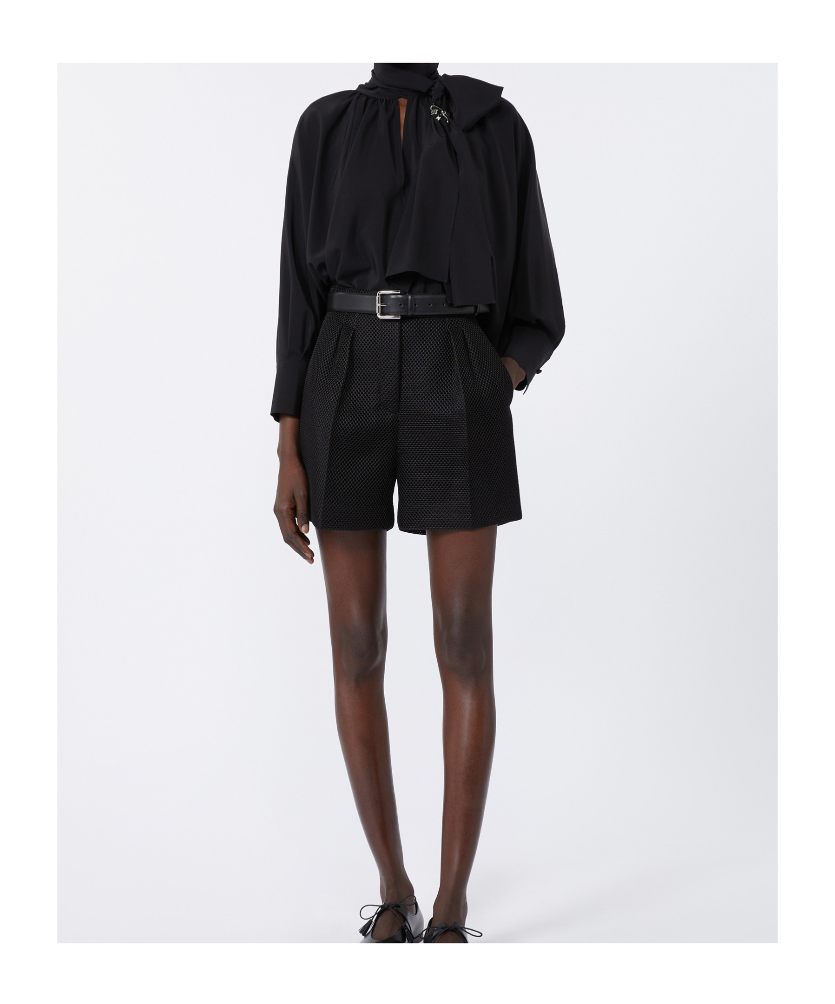 Max Mara Avena Jersey Trouser Black