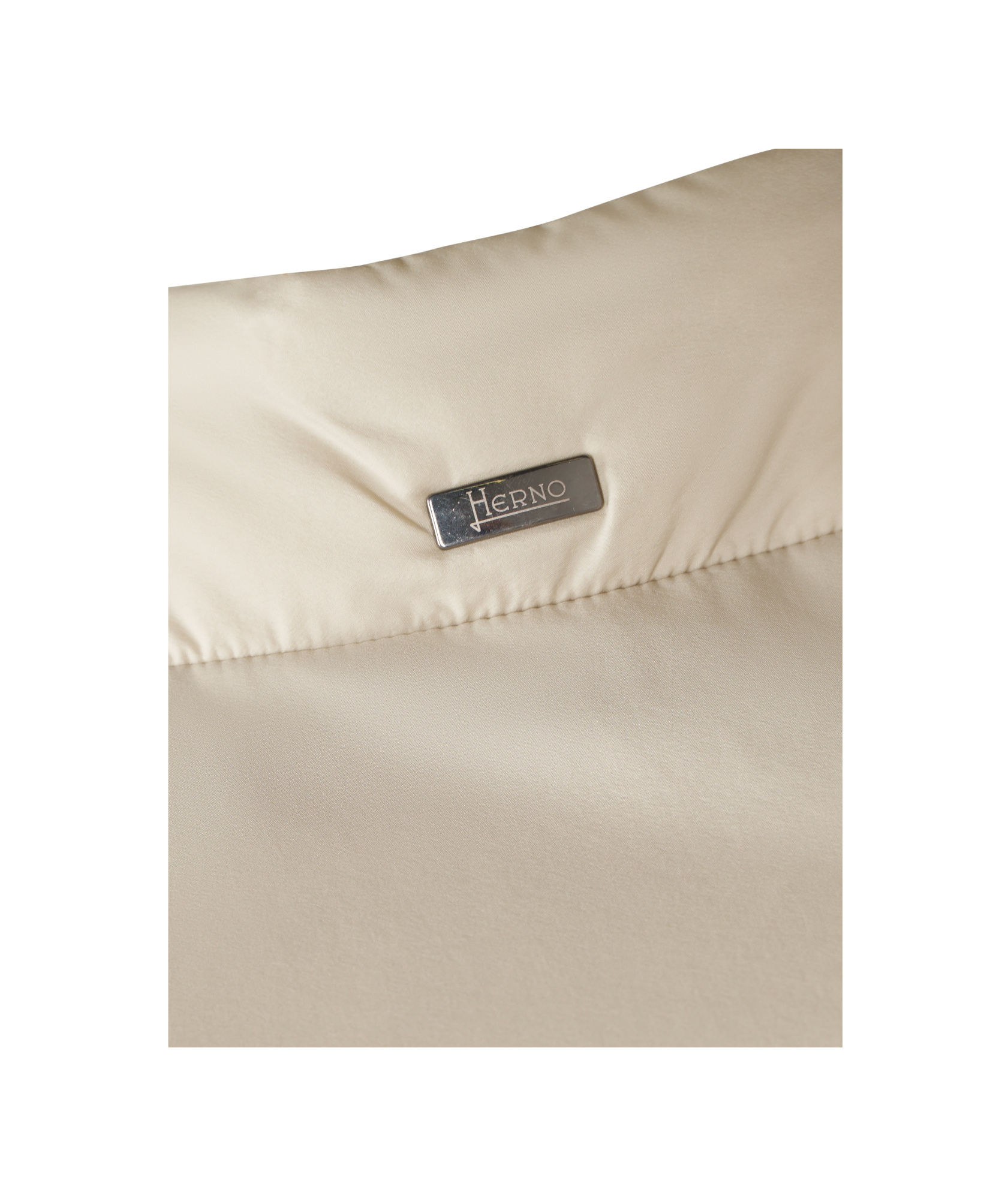 Herno Sleeveless High Collar Jacket