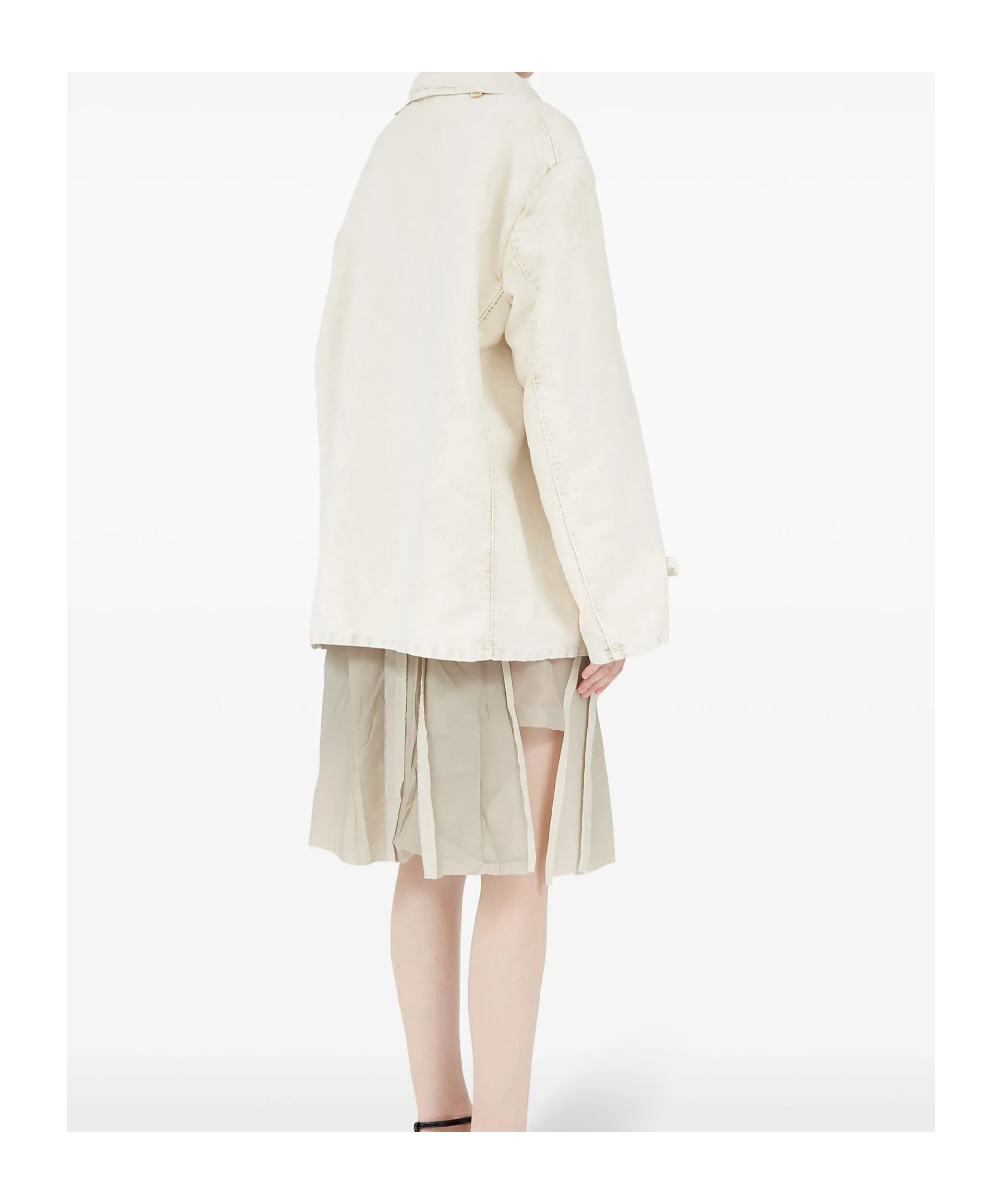 Maison Margiela Denim Jacket In White