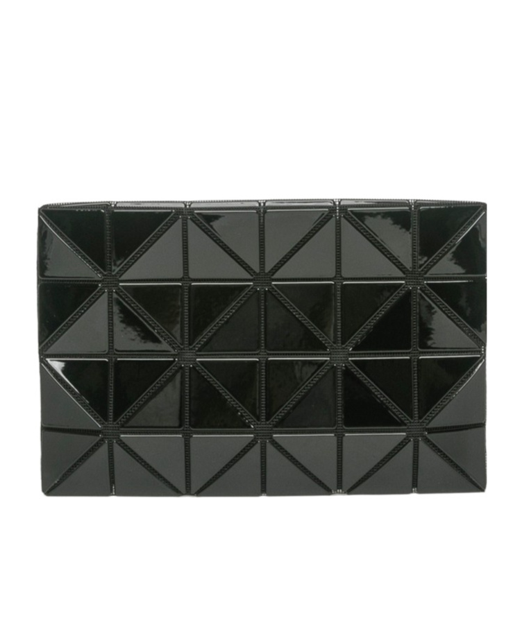 Bao Bao Issey Miyake Black Lucent Pouch In Black
