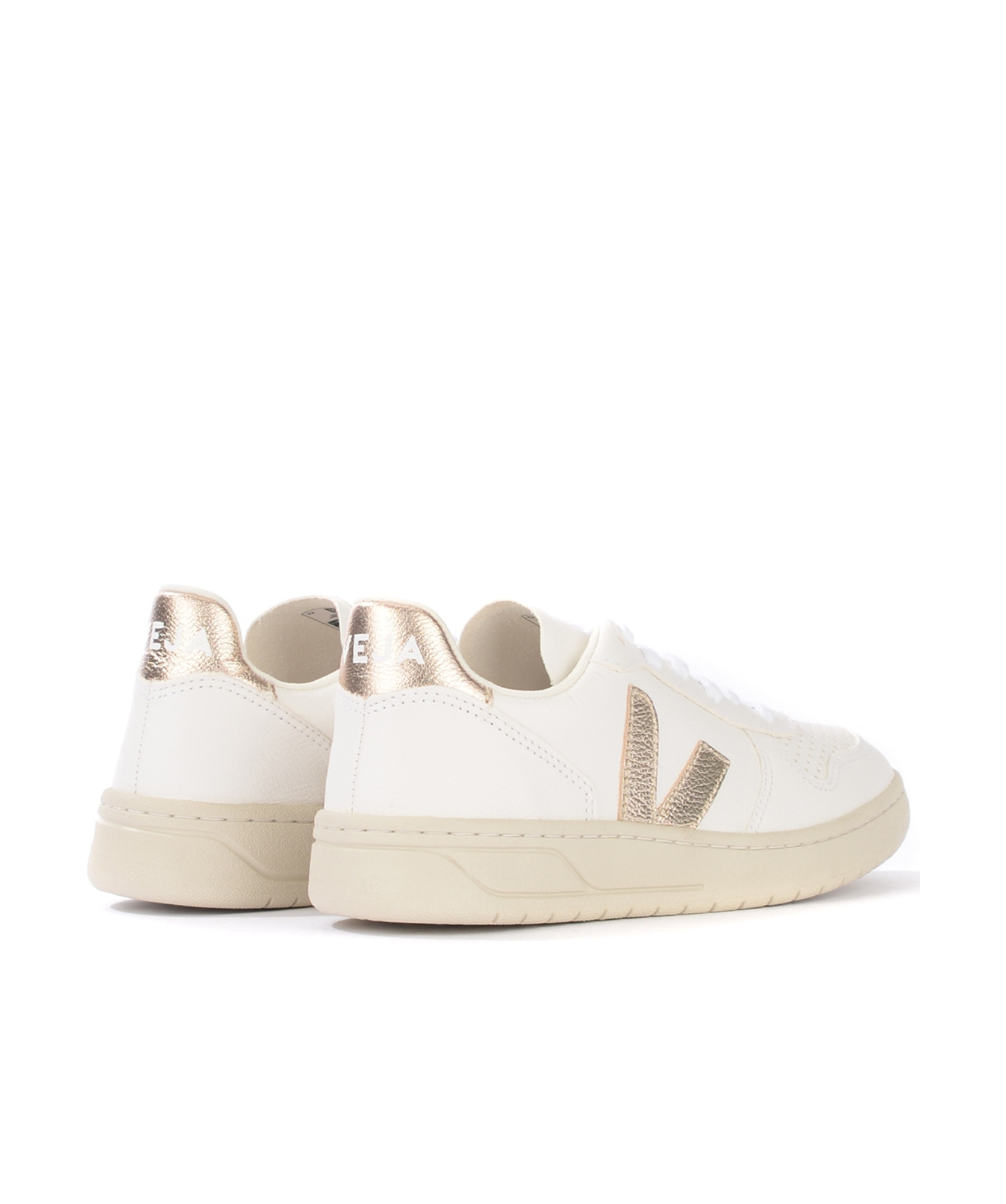 Veja Tallone Platinum Low-top Sneakers In White