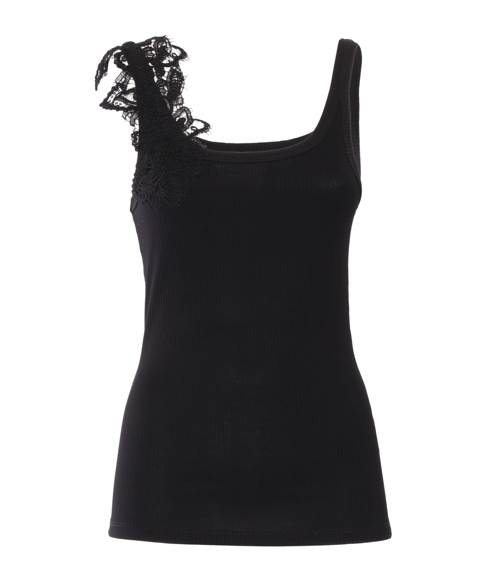 Ermanno Scervino Tank Top With Lace