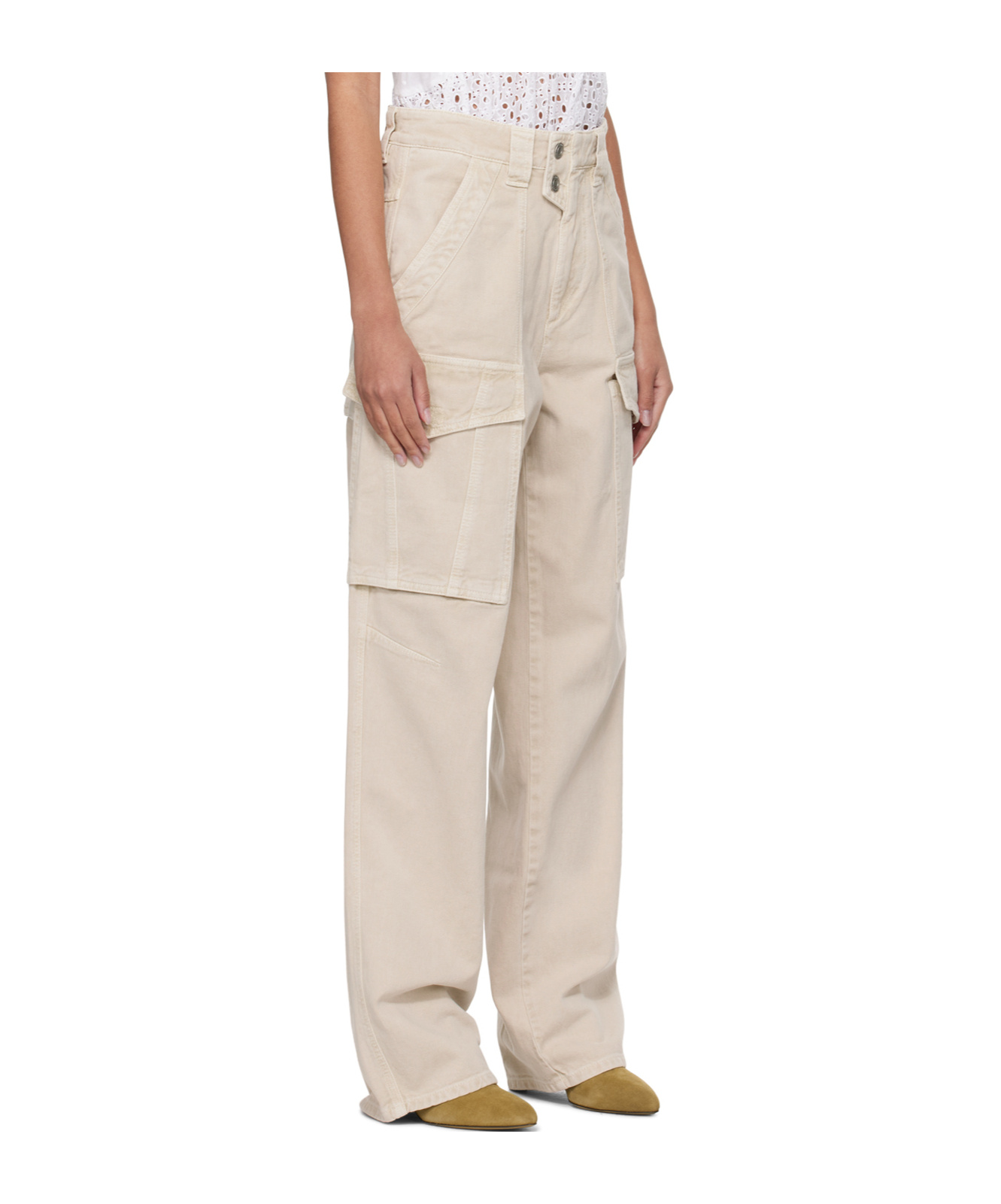 ISABEL MARANT ÉTOILE BELT-LOOP JEANS