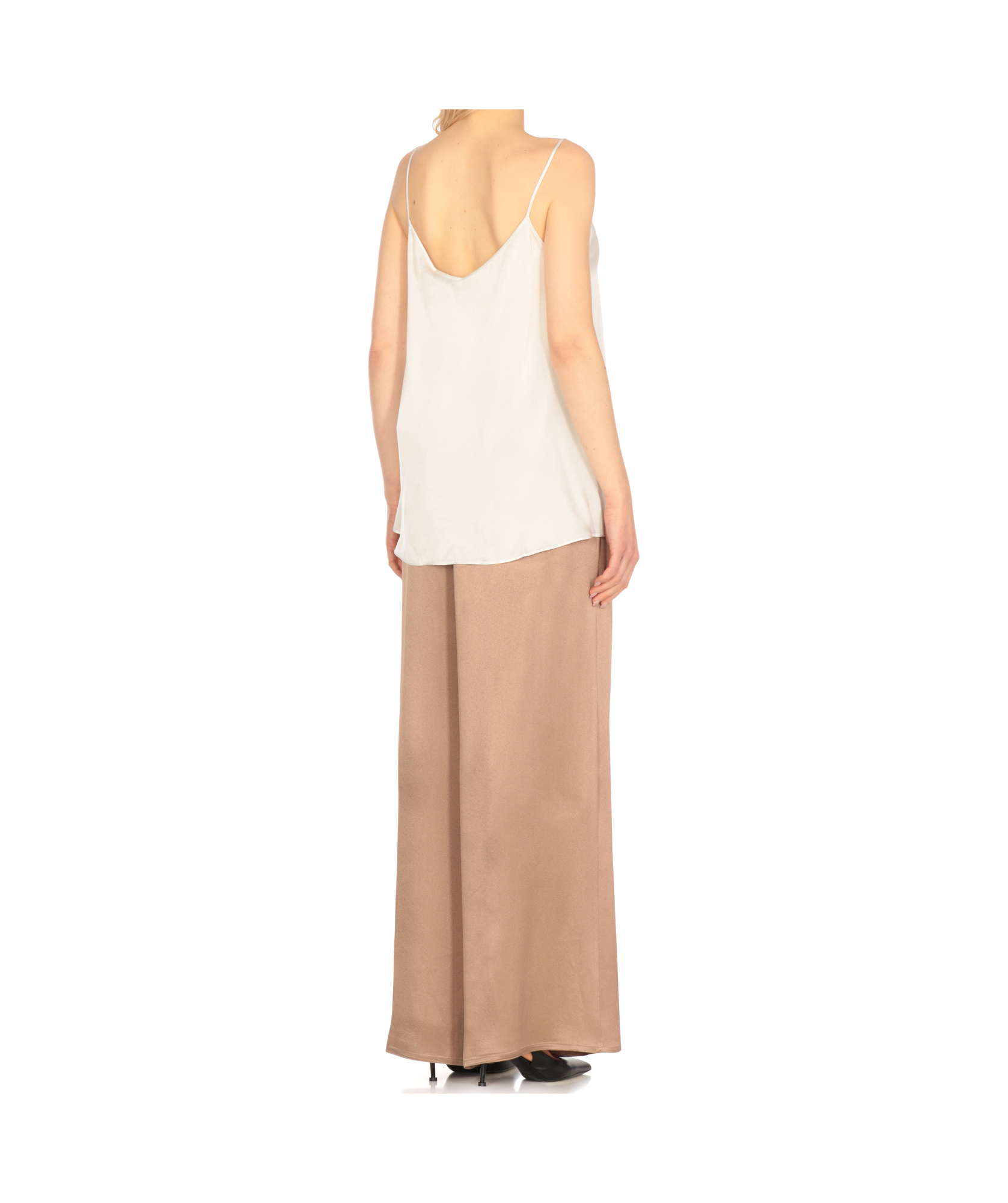 Antonelli Spaghetti Strap Camisole In White