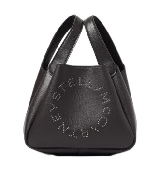 Stella Mccartney Logo-embossed Tote Bag In Black