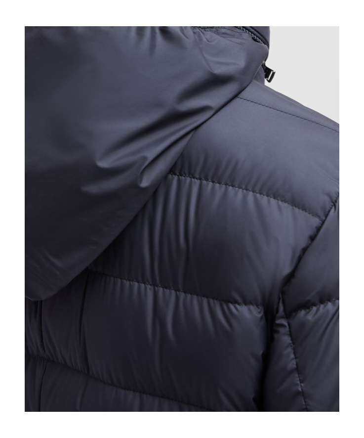 Shop Moncler Malinvern Down Jacket In Blue