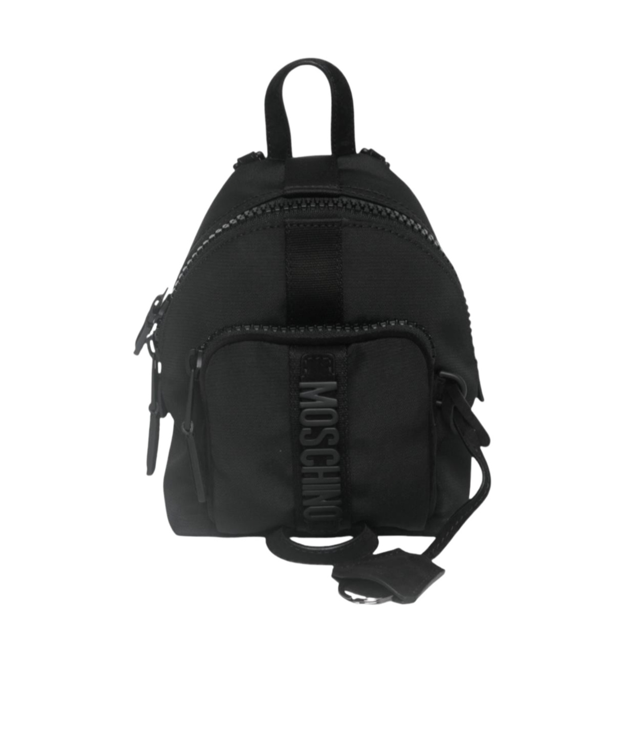Moschino Cordura Backpack In Black