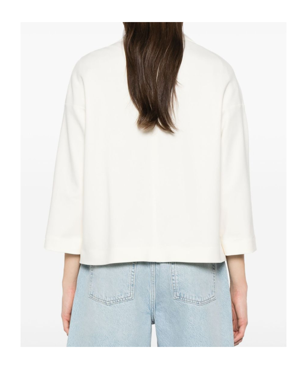 Circolo 1901 Long Sleeved Suit Jacket In White