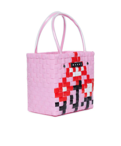 MARNI WOVEN-DESIGN TOTE BAG