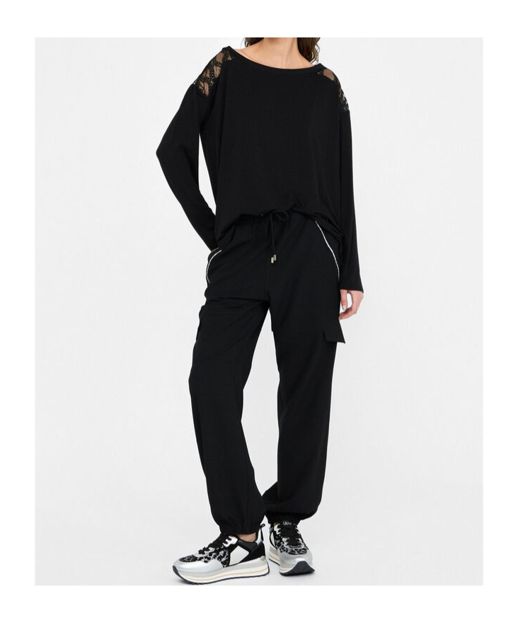 Liu •jo Liu Jo Better Jogging Trousers In Black