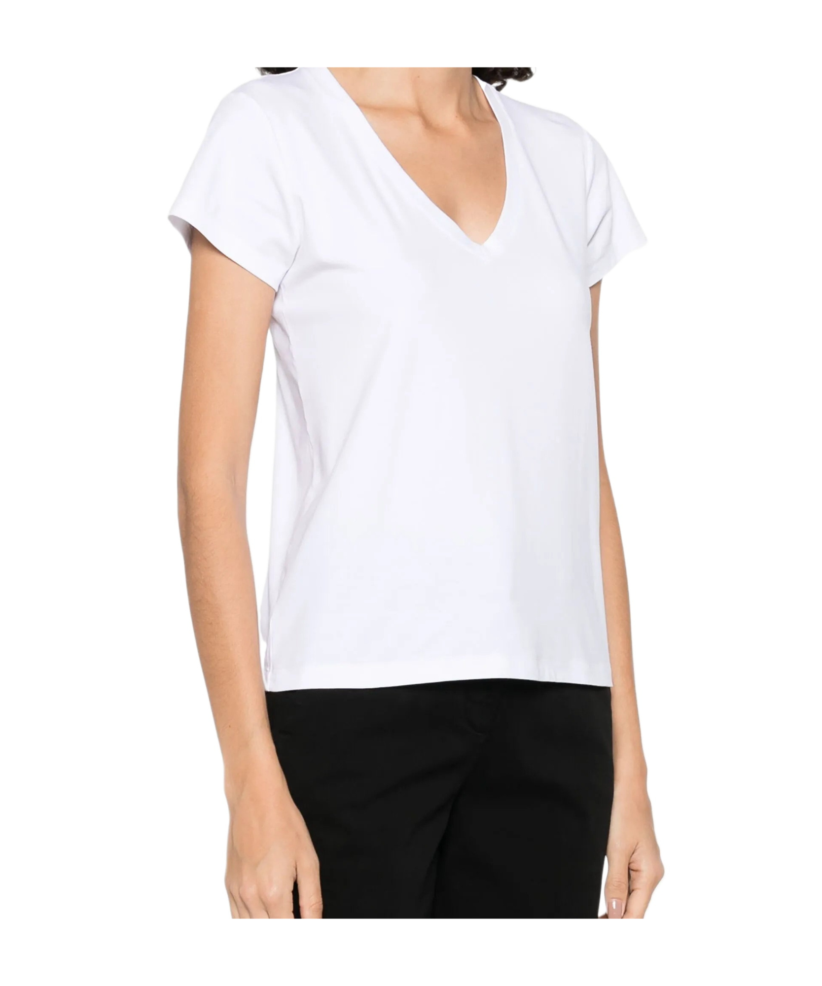 Shop Mazzarelli V-neck T-shirt