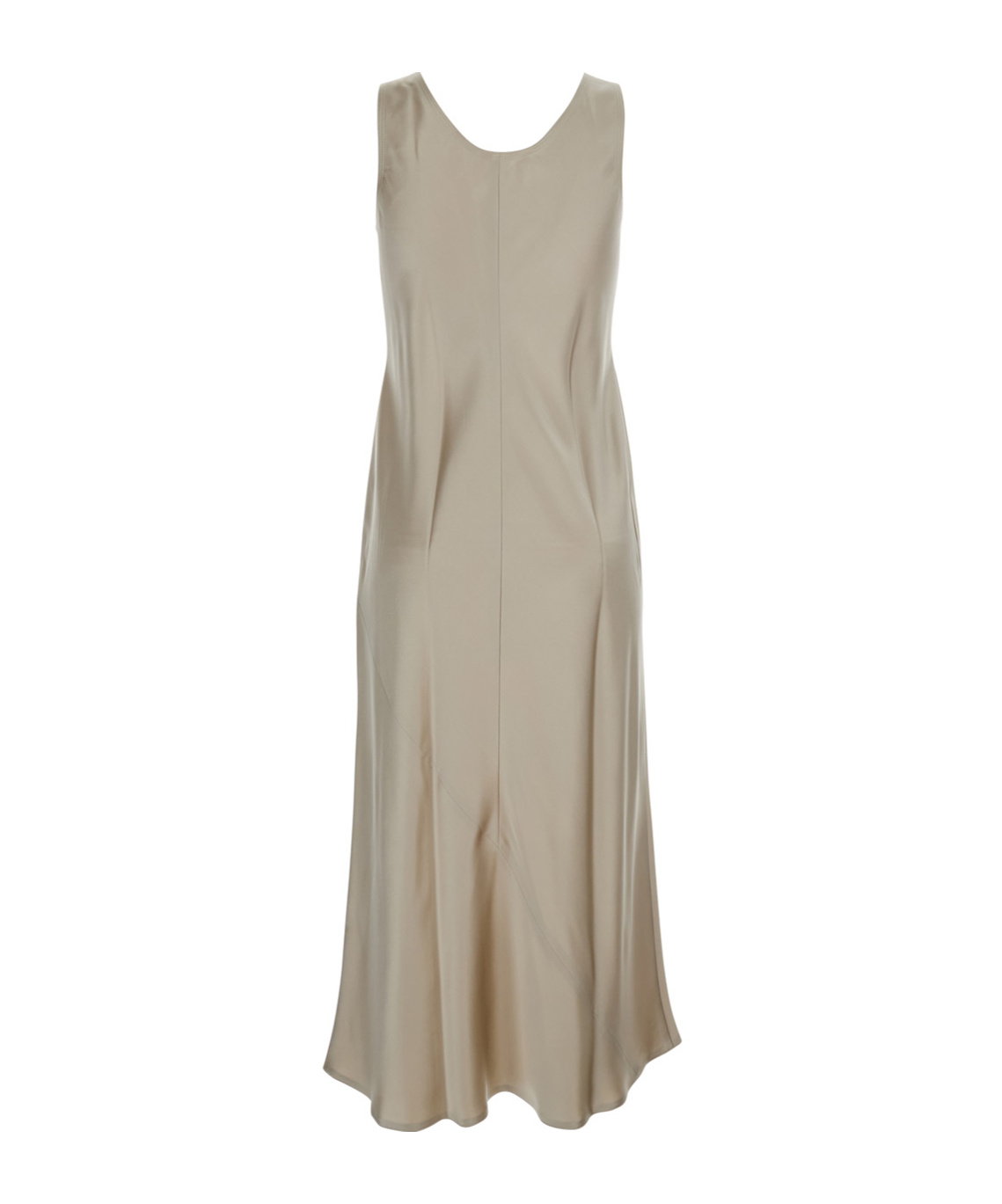 Max Mara Women's Talete Satin Slip Dress In Nude