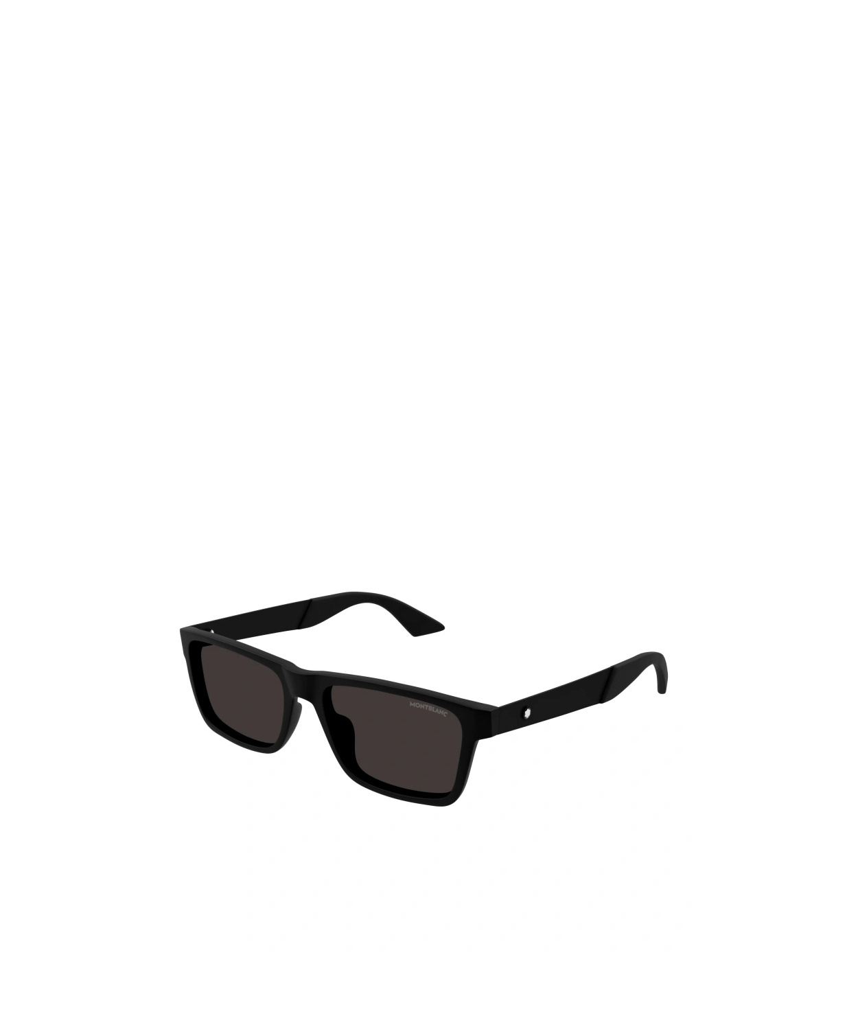 Montblanc Eyewear Rectangle Frame Sunglasses In Black