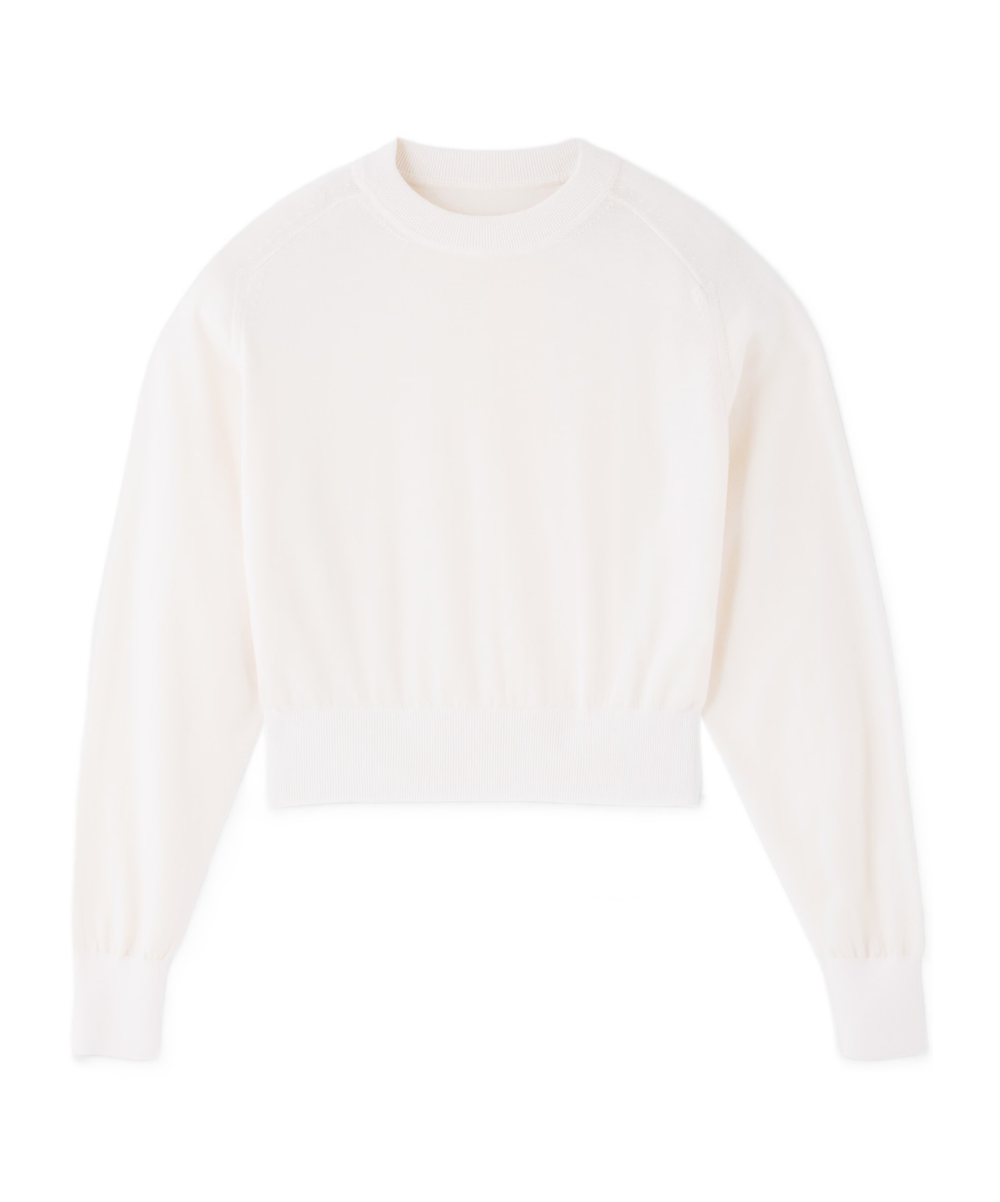 Jacquemus The Embroidered Cropped Sweater In White
