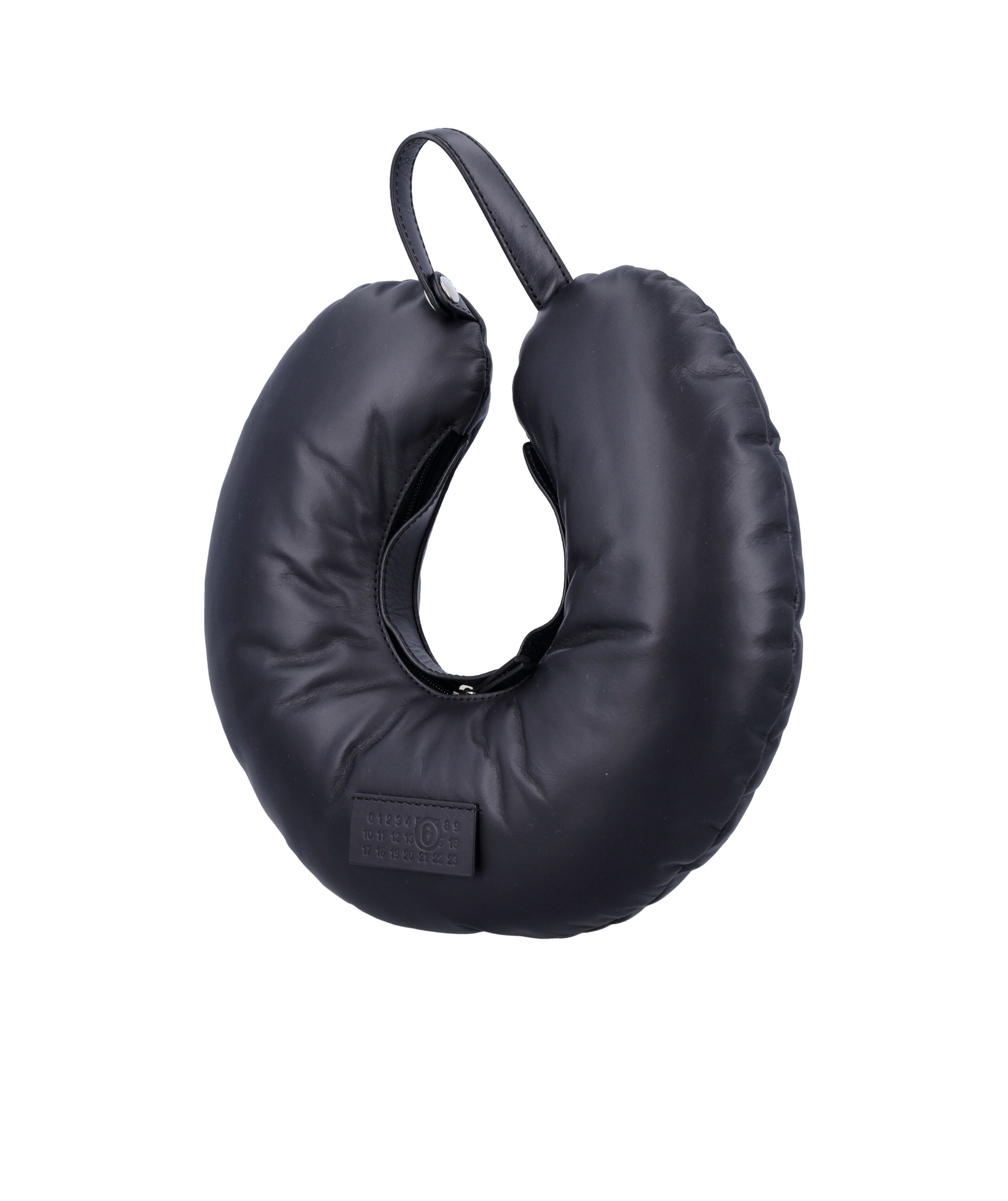 Mm6 Maison Margiela Travel Pillow Bag In Black