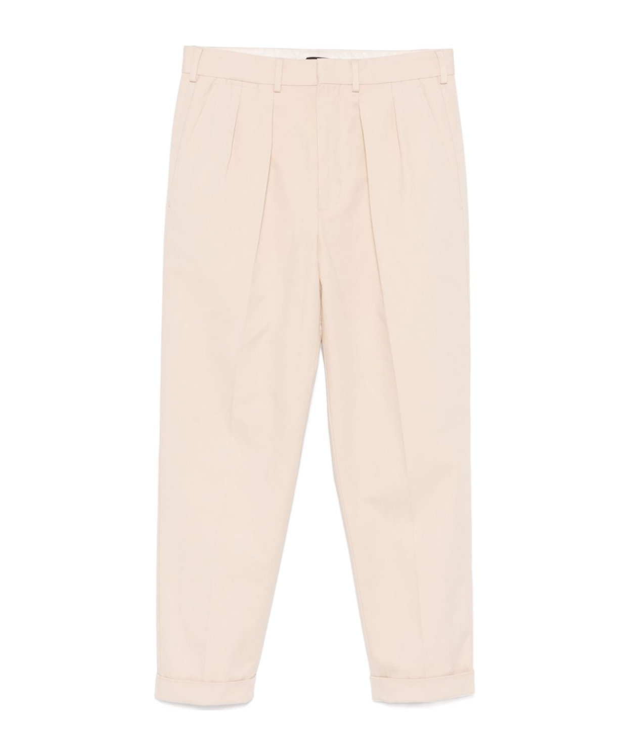 Tom Ford Pleated Trousers In White