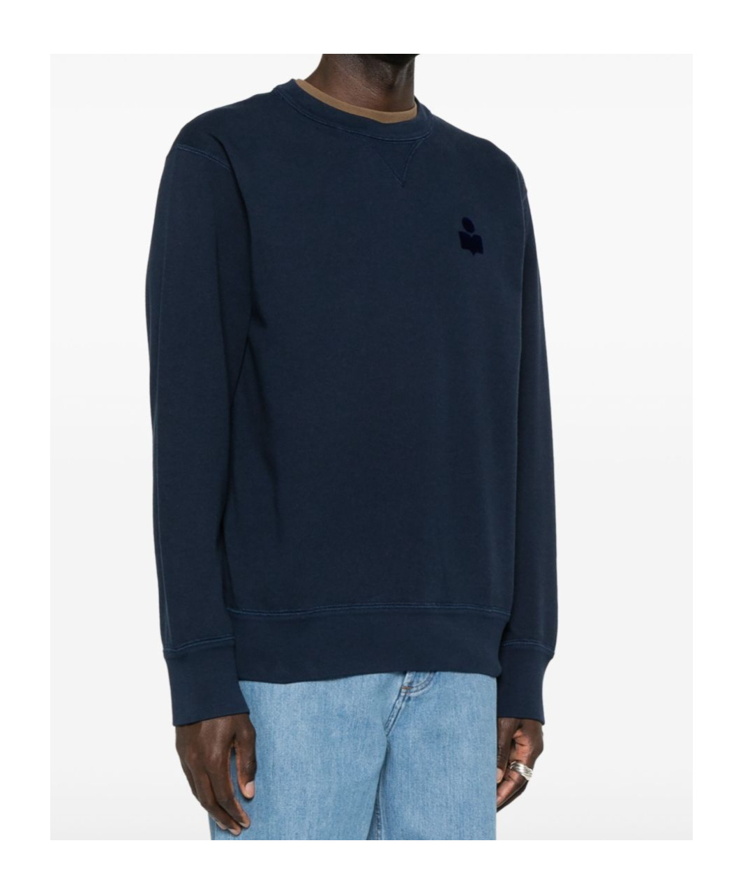 Isabel Marant Mike Sweatshirt In Navy Blue