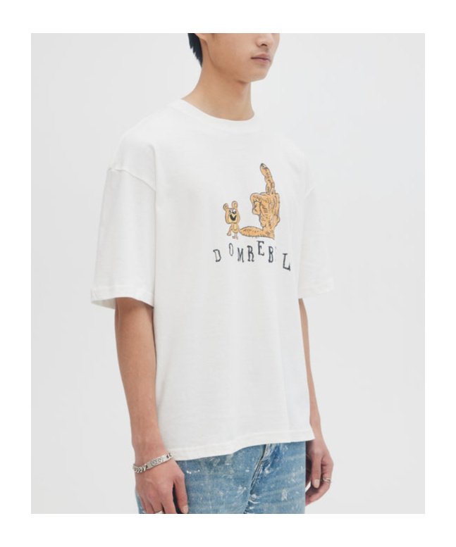 Domrebel Short-sleeved T-shirt In White