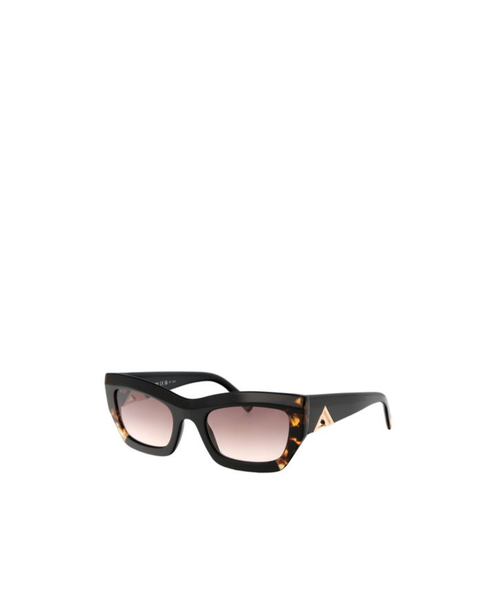 Missoni Tortoiseshell-detailing Rectangle-frame Sunglasses In Black