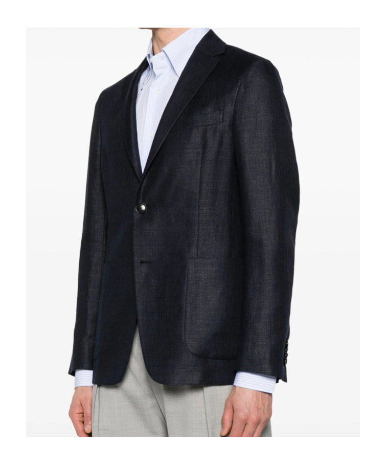 ZEGNA LONG-SLEEVED SUIT COAT