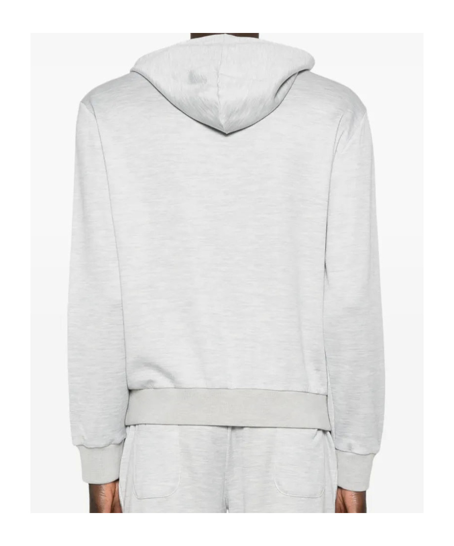 Eleventy Long Sleeve Sweatshirt In White