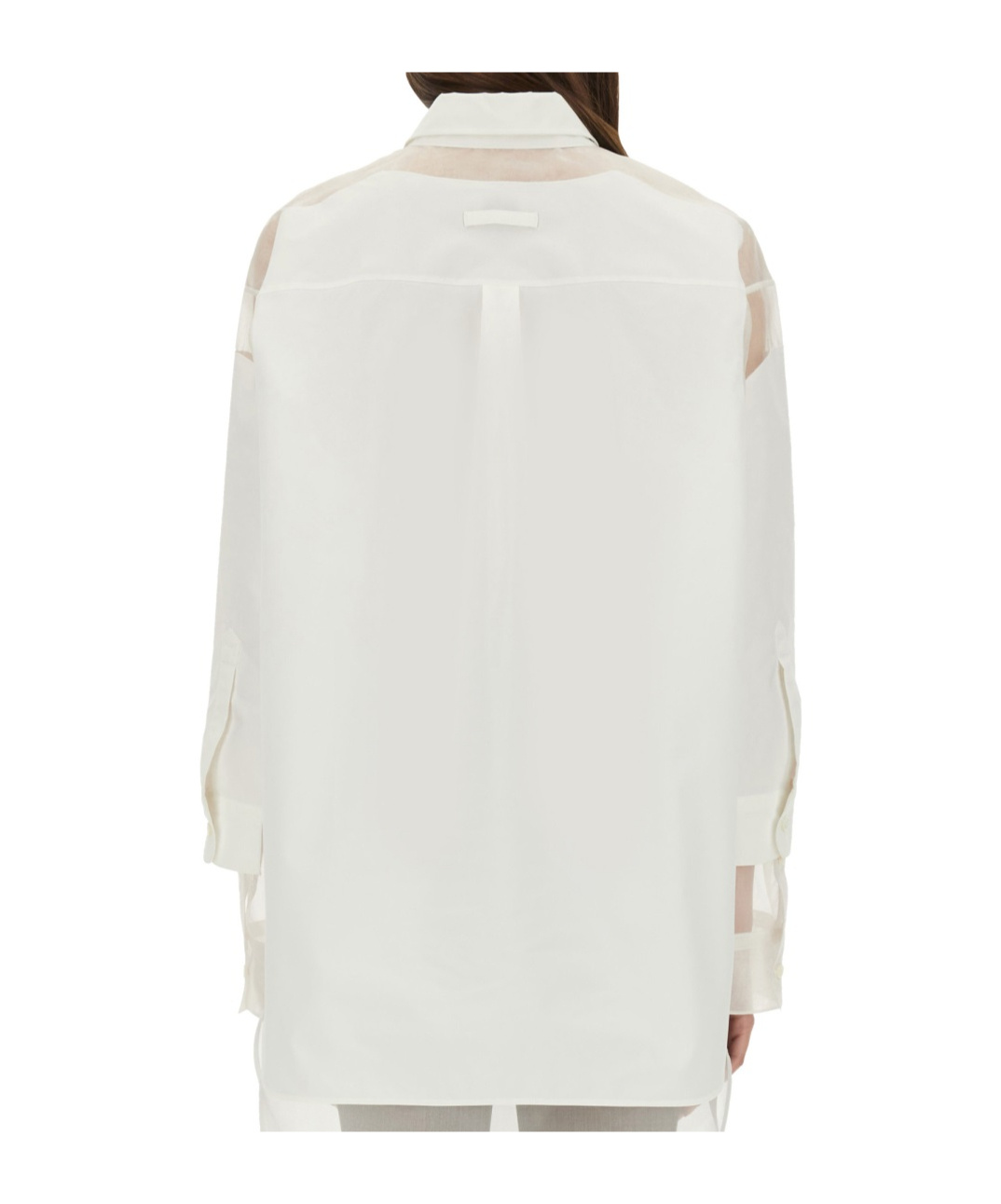 Jean Paul Gaultier Logo Printed Shirt In White