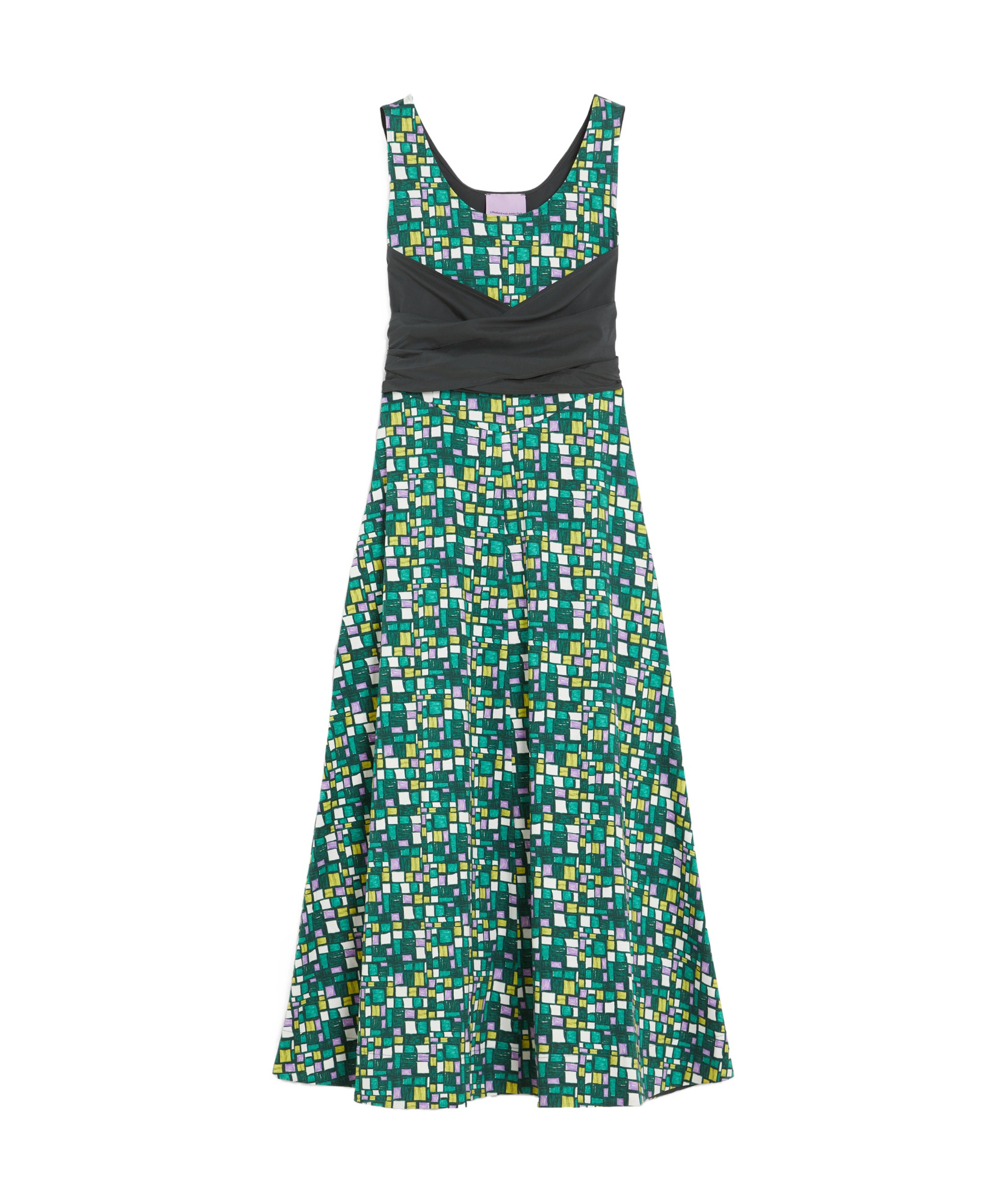 Weekend Max Mara Sleeveless Dress In Green