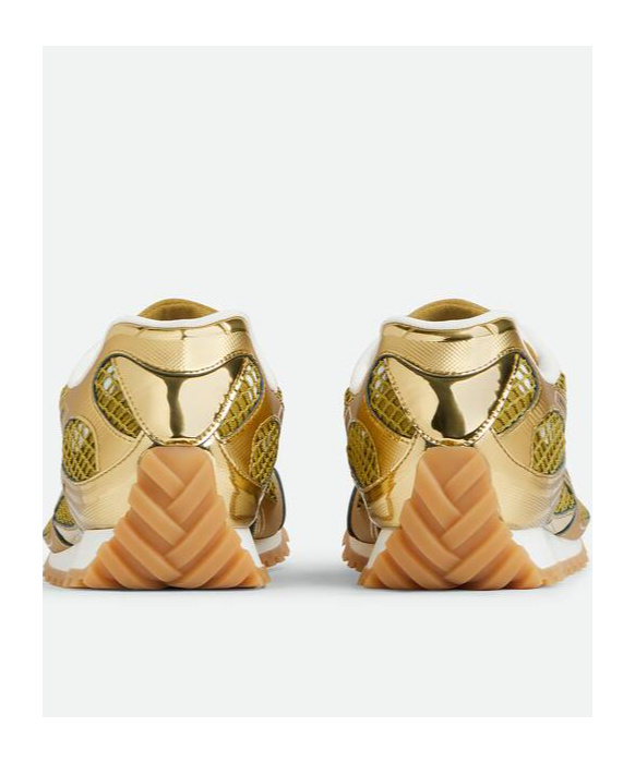 Shop Bottega Veneta Orbit Sneaker In Nude