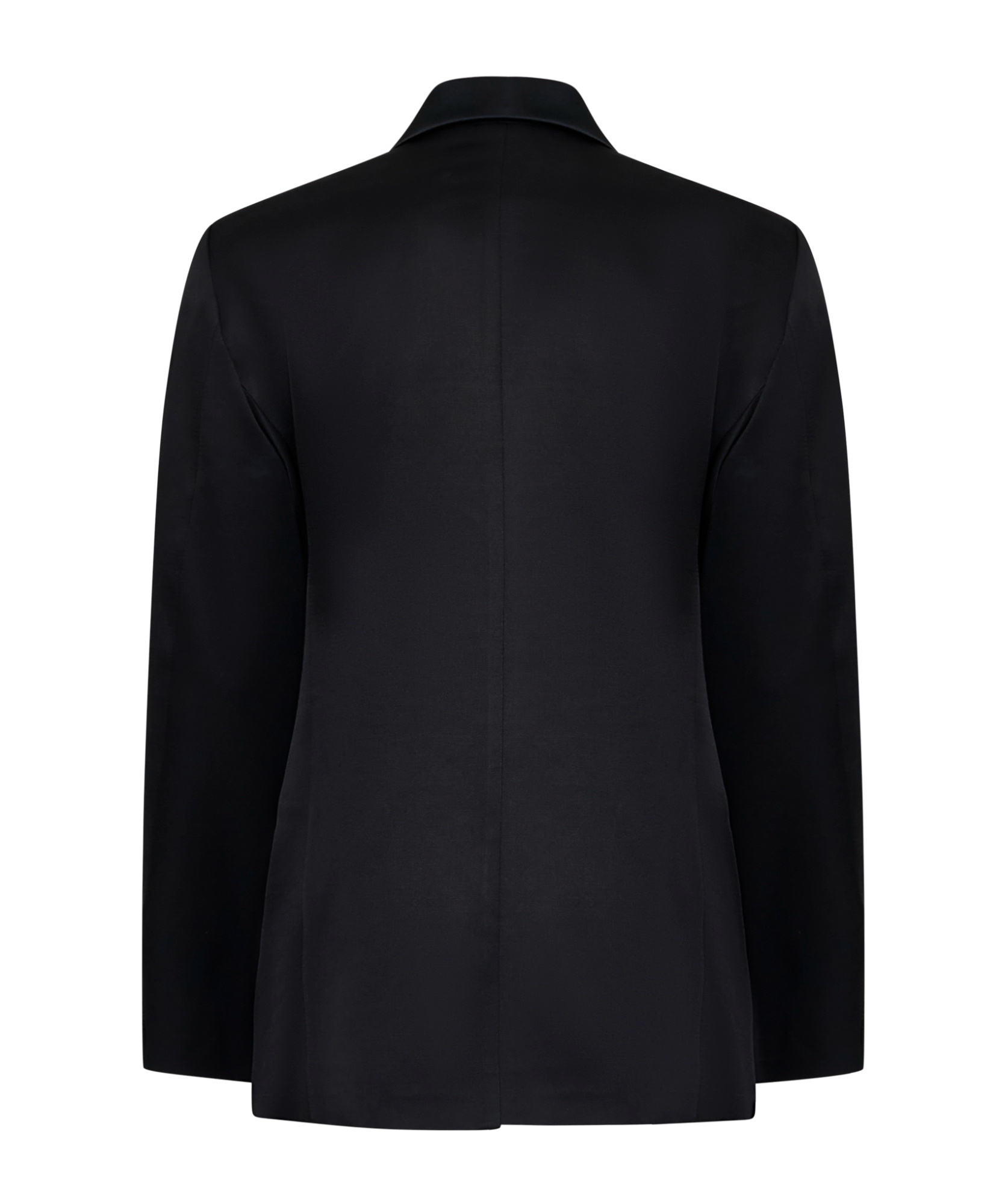 Forte Forte Double-breasted Blazer In Black