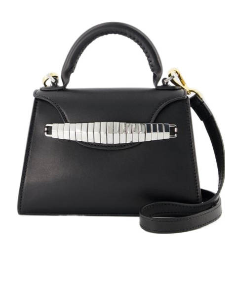 ELLEME PARIS EVA CALF-LEATHER MINI HANDBAG 