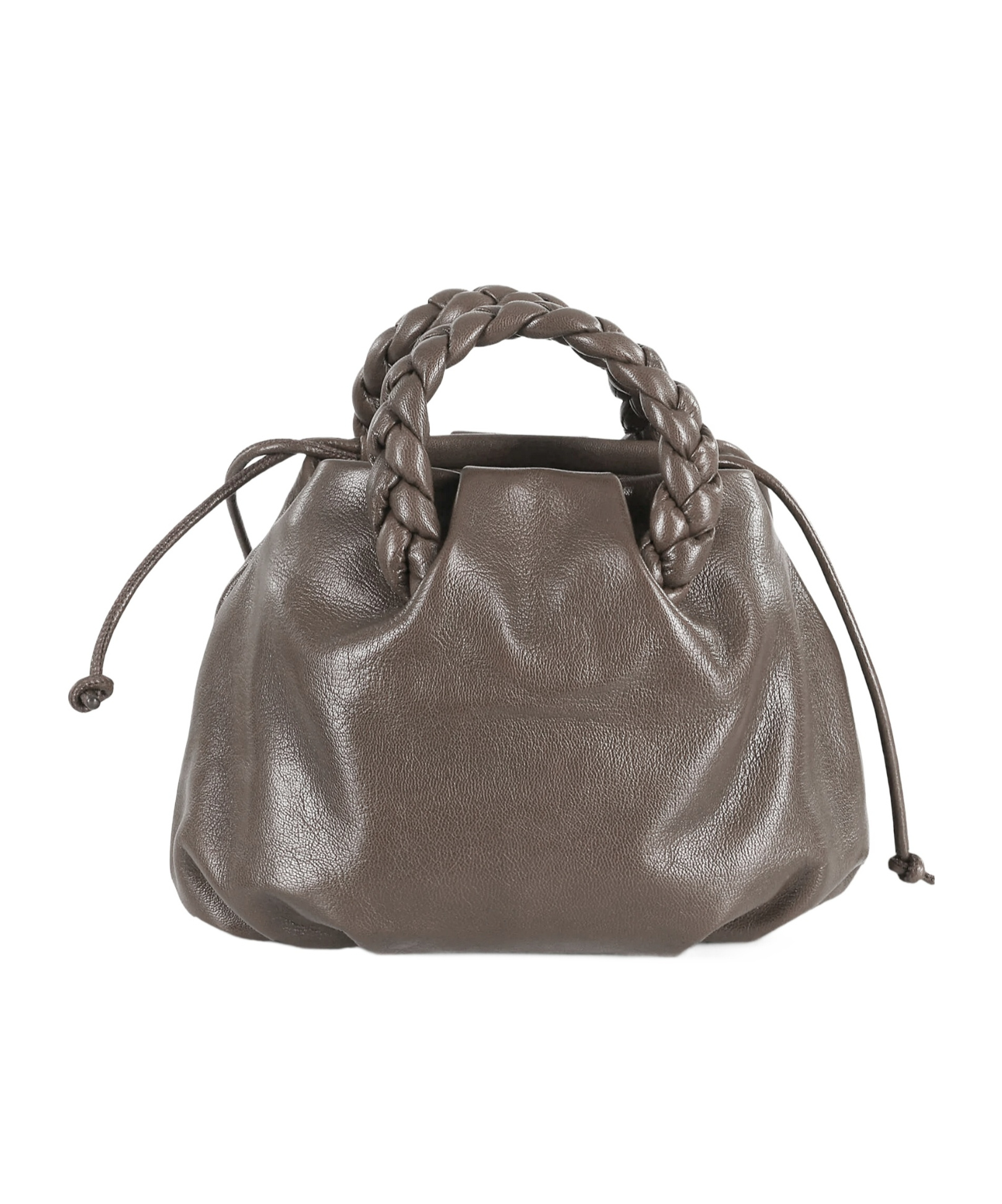 Hereu Double Handle Shoulder Bag In Brown