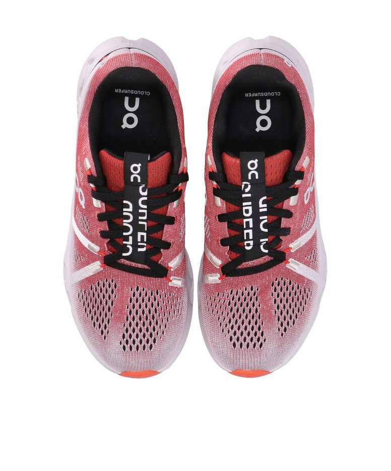 On Running Women's Cloudsurfer Shoes In Auburn/frost In Pink