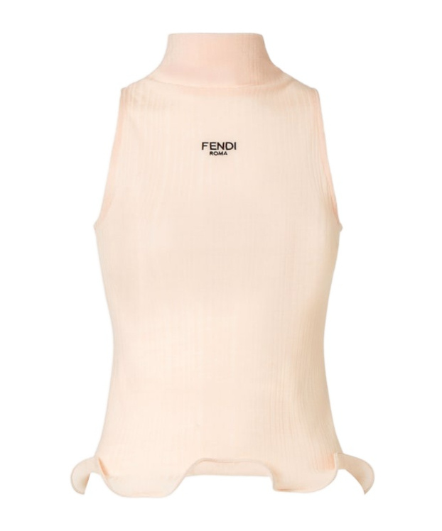 Fendi Pink Cotton Top
