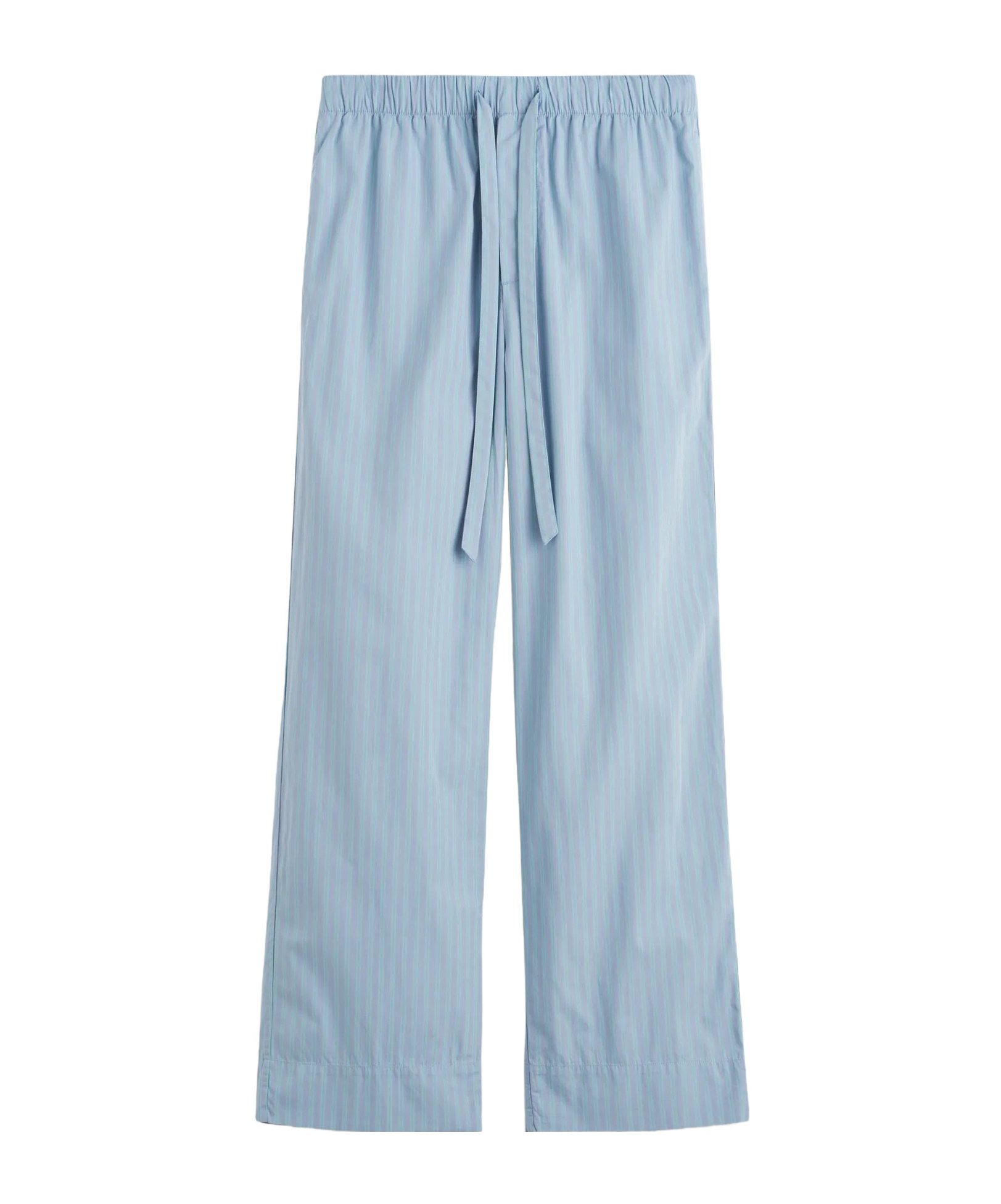 Tekla X Auralee Striped Pajama Pants In Blue