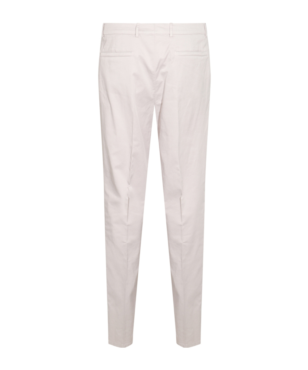 Brunello Cucinelli Belt-loop Casual Pants In White