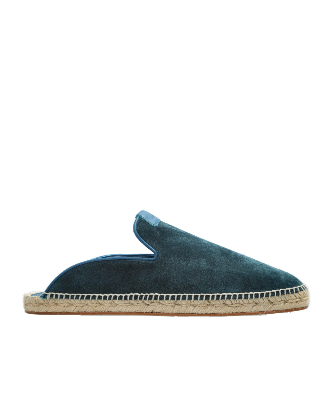 Lanvin Round Head Muller Shoes In Green