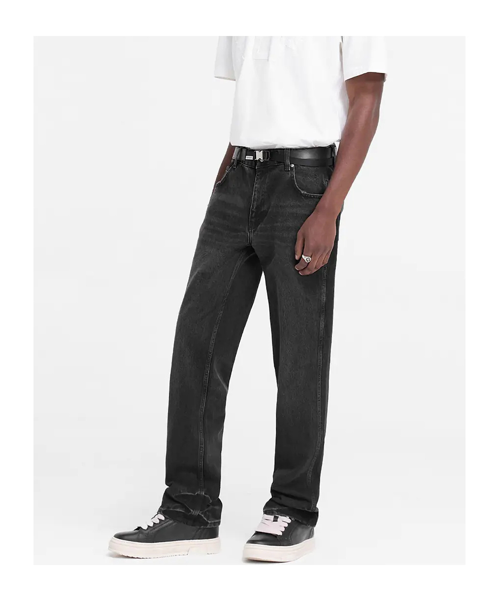 Represent R2 Straight-leg Jeans In Black