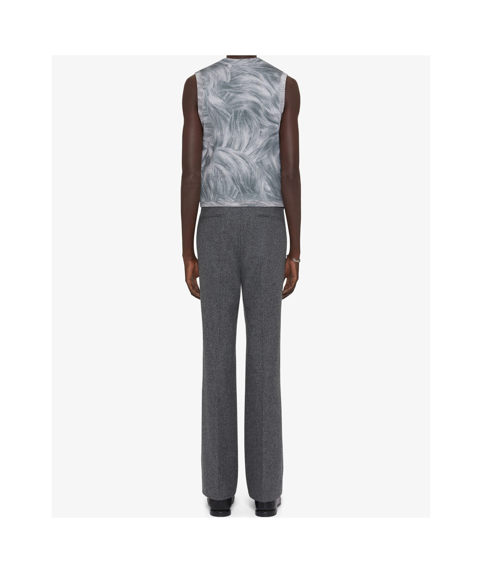 GIVENCHY PRINTED CAT TANK TOP IN COTTON