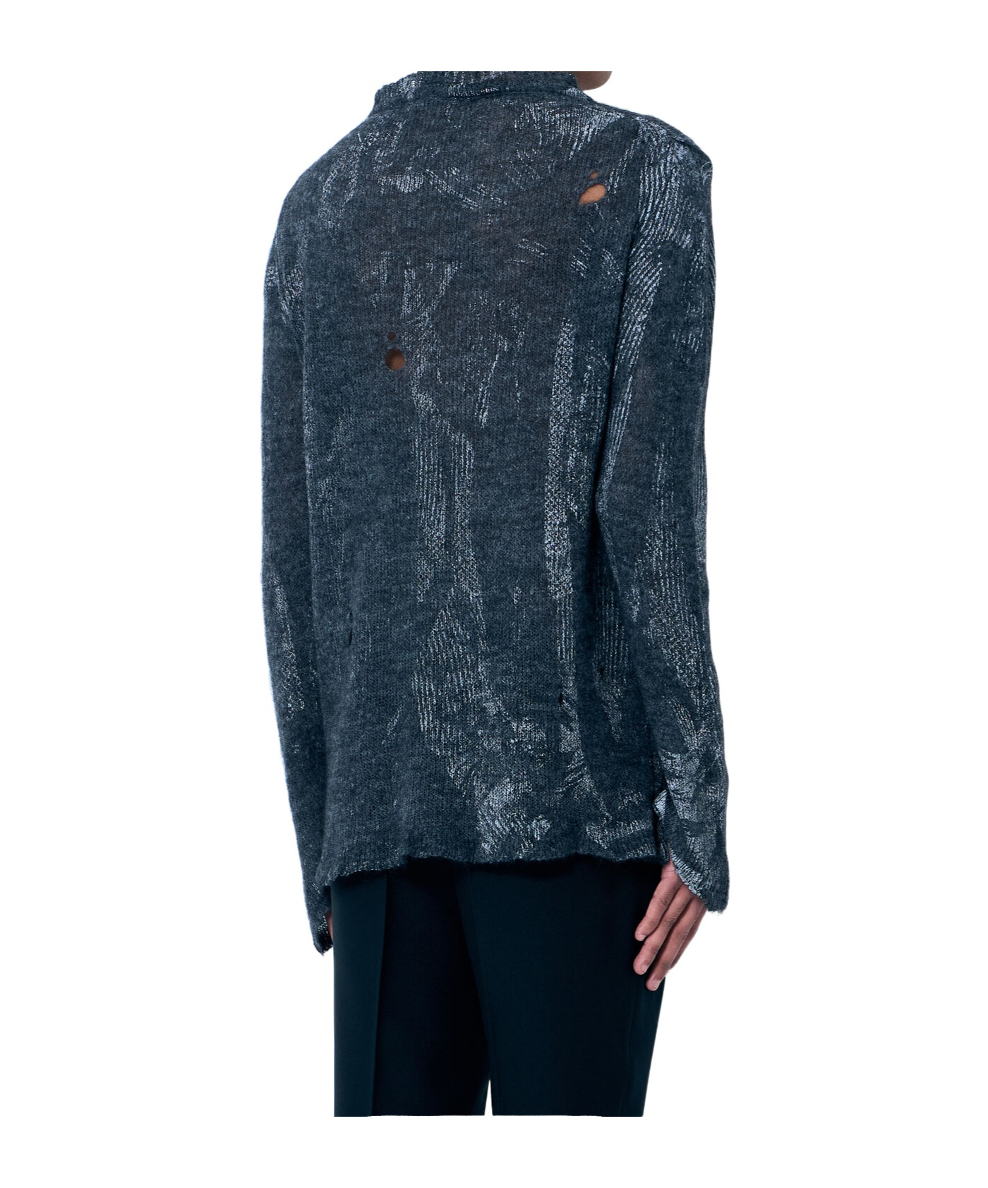 Vivienne Westwood Hi-vis Sweater In Blue