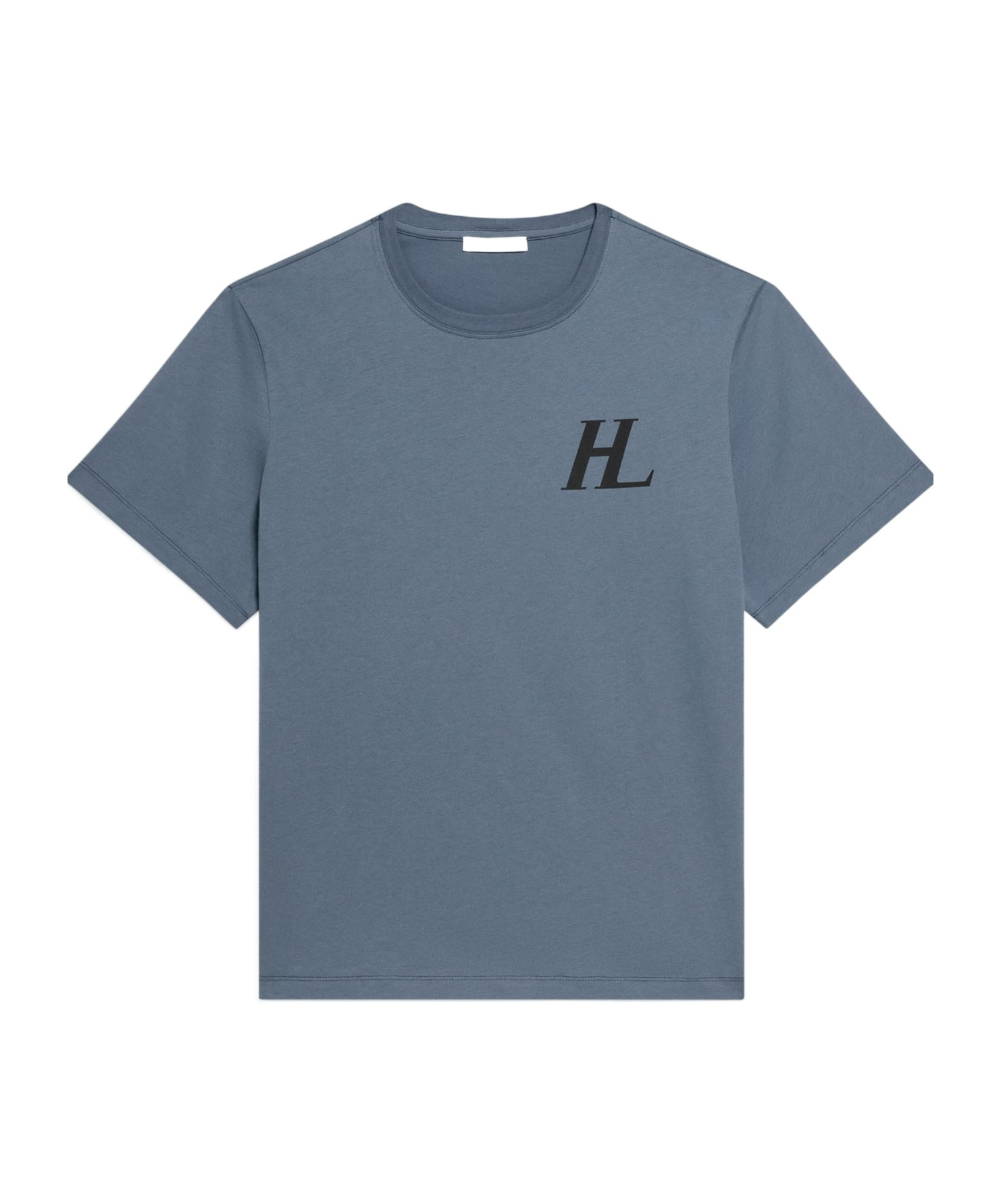 Helmut Lang Capsule Crew Neck T-shirt With Back Print In Blue